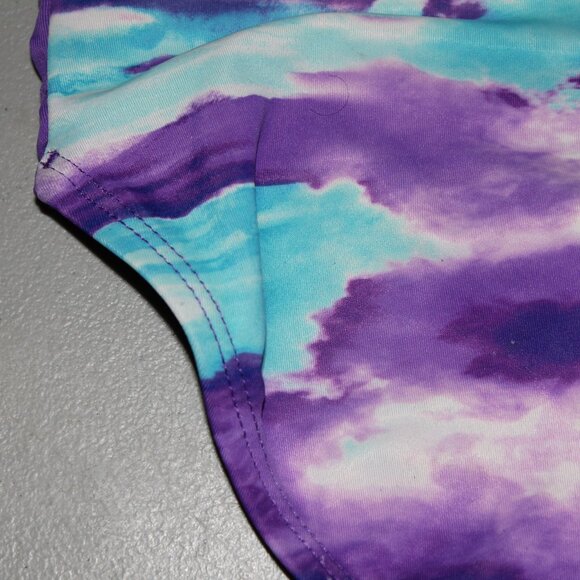 Multi Color 2 Pcs Justice Bikini Swimsuit Size 10 - Picture 9 of 10